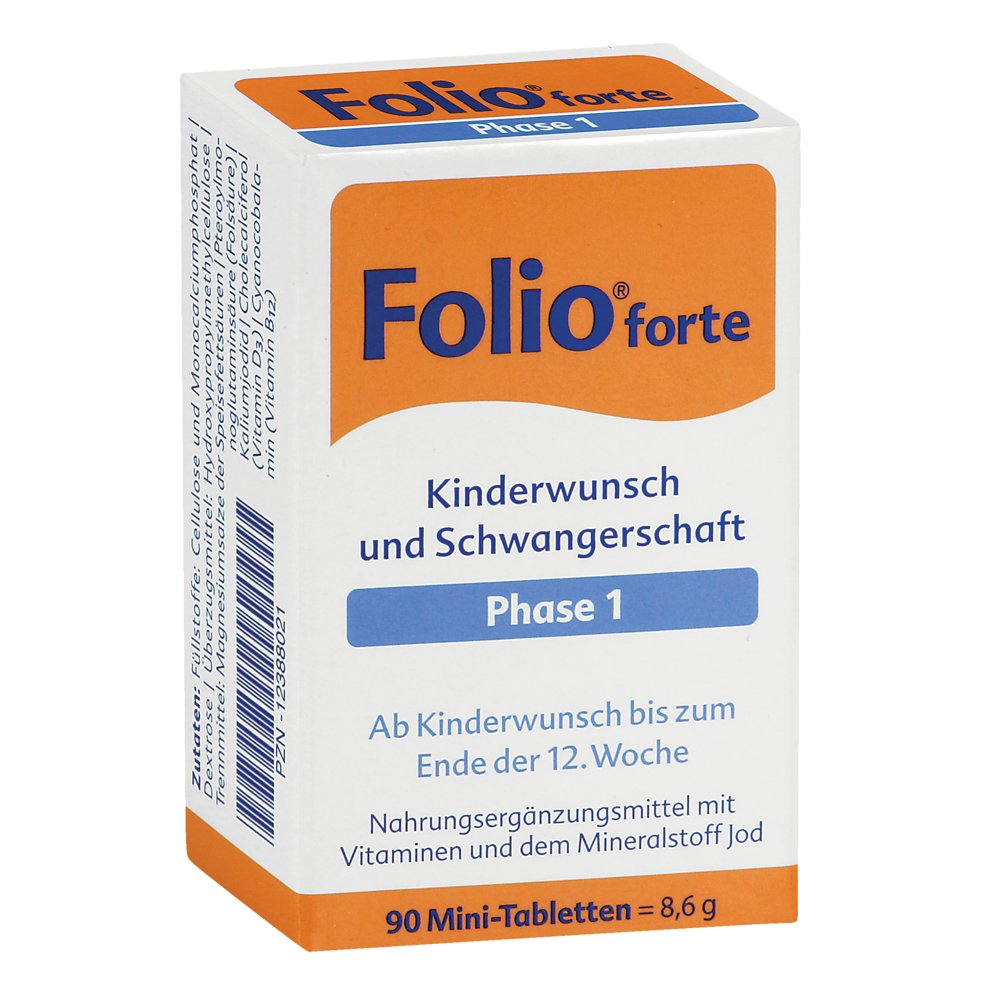 FOLIO® 1 forte Desire to have children and pregnancy