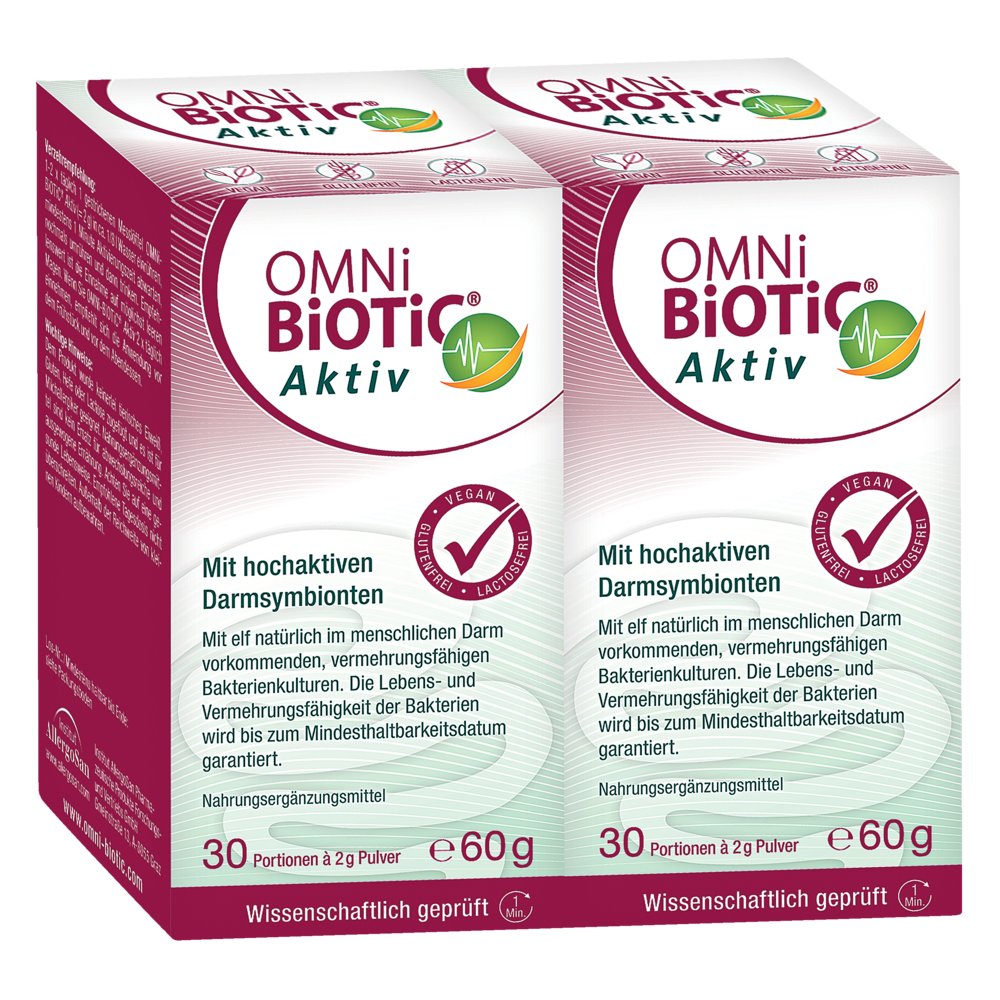 OMNI BiOTiC active powder double pack