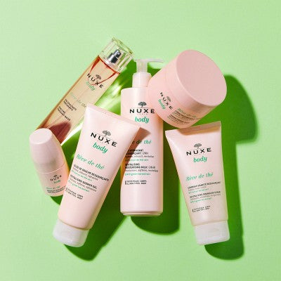 NUXE® Rêve de Thé Moisturizing Body Milk 24 H for normal and dry, as well as sensitive skin