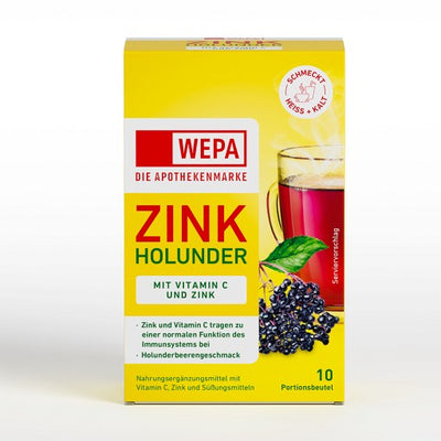 Apoday Zinc Elderberry + Vitamin C Powder (10X10 g)