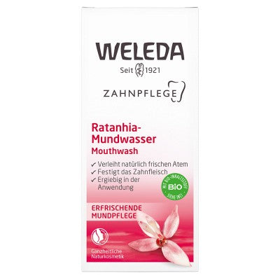 Weleda Ratanhia mouthwash for the gums