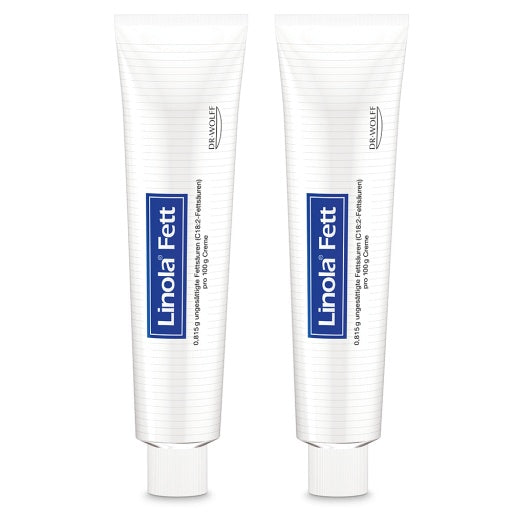 Linola Fett: Fat cream for very dry, cracked or itchy skin and for neurodermatitis