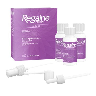 REGAINE® Women's Solution with Minoxidil - 3x60ml