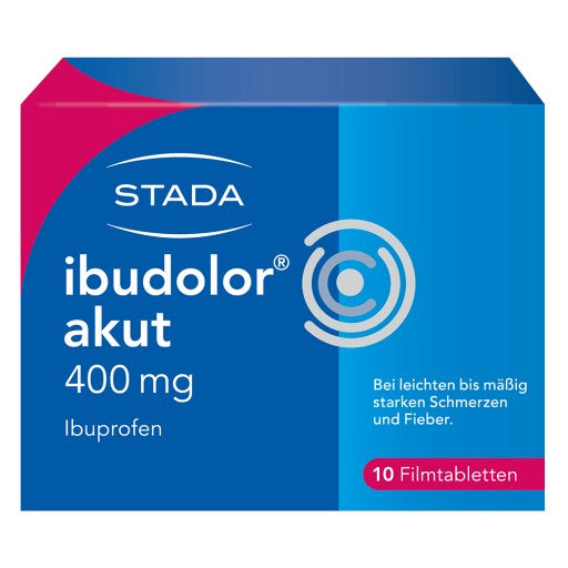 IBUDOLOR acute 400 mg ibuprofen film-coated tablets