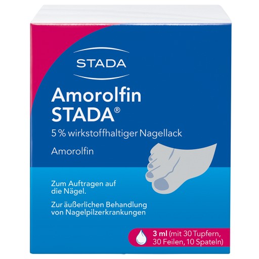 AMOROLFIN STADA 5% nail polish containing active ingredients - for the external treatment of nail fungus