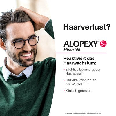 ALOPEXY® 5% Hair Growth Reactivating Solution - 3X60 ml