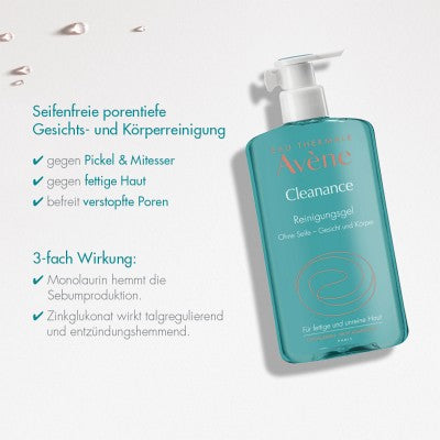 AVENE Cleanance cleaning gel 400 ml