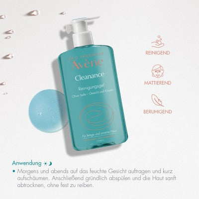 AVENE Cleanance cleaning gel 400 ml