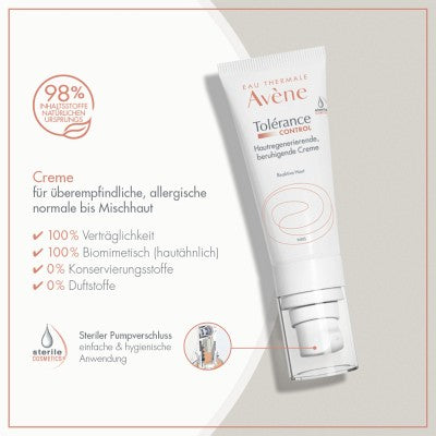 AVENE Tolerance Control Cream - 40ml