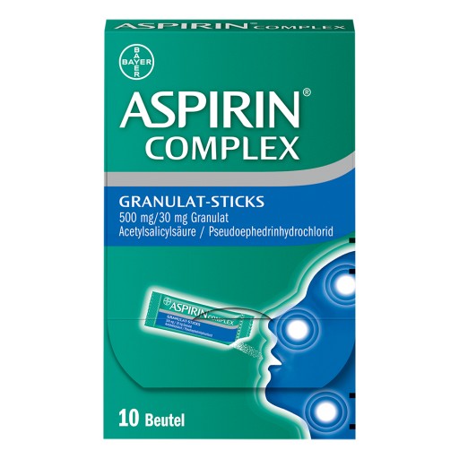 ASPIRIN® COMPLEX granulate sticks 500mg/30 mg