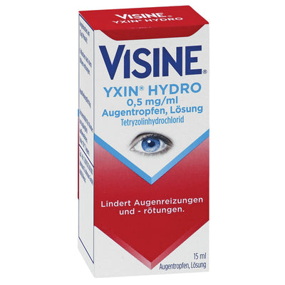 Visine eye drops - for eye irritation from smoke, wind and air