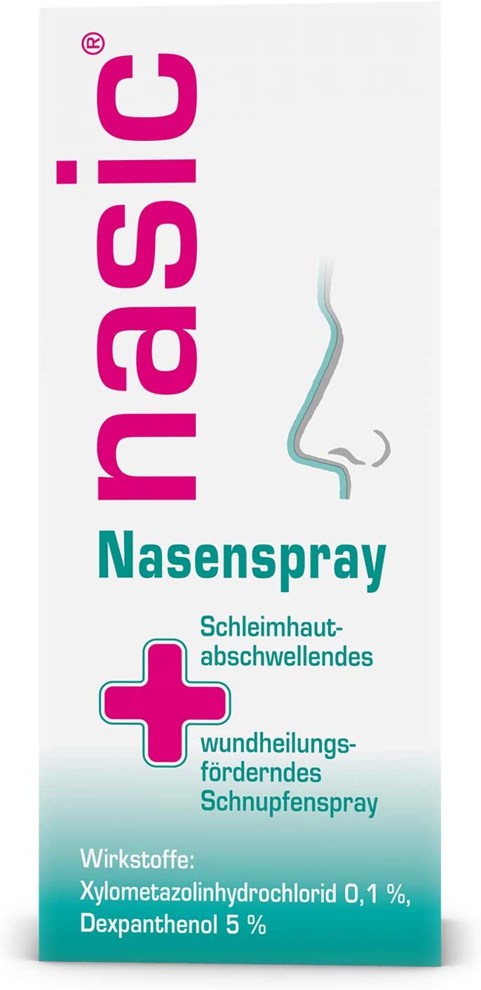 Nasic Nasal Spray - Quick relief from stuffy nose and cold symptoms