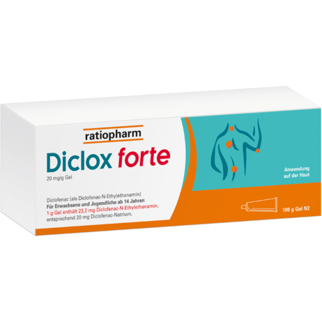 DICLOX forte pain gel ratiopharm