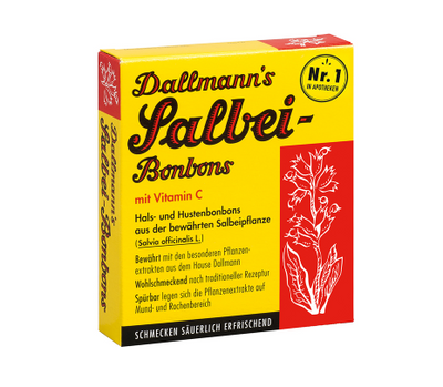 Dallmann's sage sweets with vitamin C. (20 pieces)