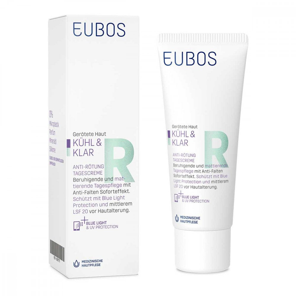 EUBOS COOL & CLEAR ANTI-REDNESS DAY CREAM SPF 20 - 40ml