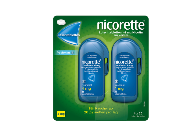 nicorette freshmint Lutschtablette 4 mg
