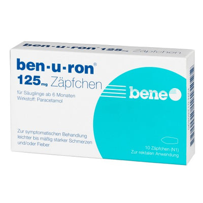 BEN-U-RON 125 mg suppositories