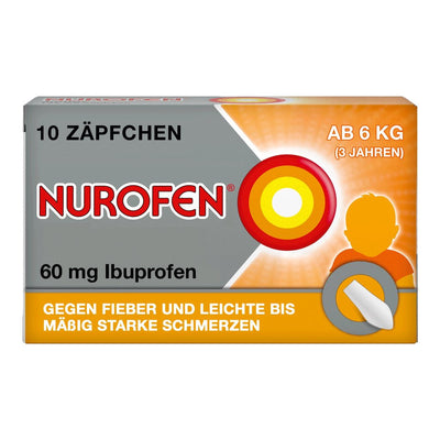 NUROFEN Junior 60 mg suppositories