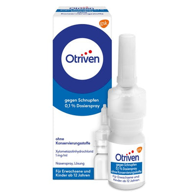 Otriven against colds 0.025% nose drops for babies and small children