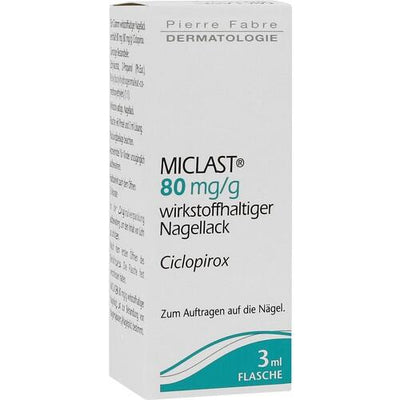 MICLAST® 80 mg/g wirkstoffhaltiger Nagellack - gegen Pilze und Bakterien