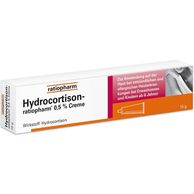 HYDROCORTISON-ratiopharm 0,5% Creme -  bei entzündlichen und allergischen Hauterkrankungen