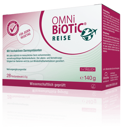 OMNi-BiOTiC® TRAVEL - Support your digestion on the go with special travel probiotics