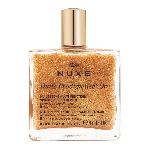 NUXE Huile Prodigieuse OR care oil with shimmer effect for face, body and hair