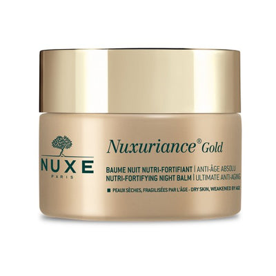 NUXE Nuxuriance® Gold - Nährende, kräftigende Anti-Aging Nachtcreme gegen Falten bei sehr trockener, reifer Haut