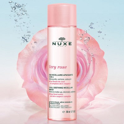 NUXE® Very Rose Soothing micellar water for make-up removal and gentle cleansing of normal, sensitive skin 