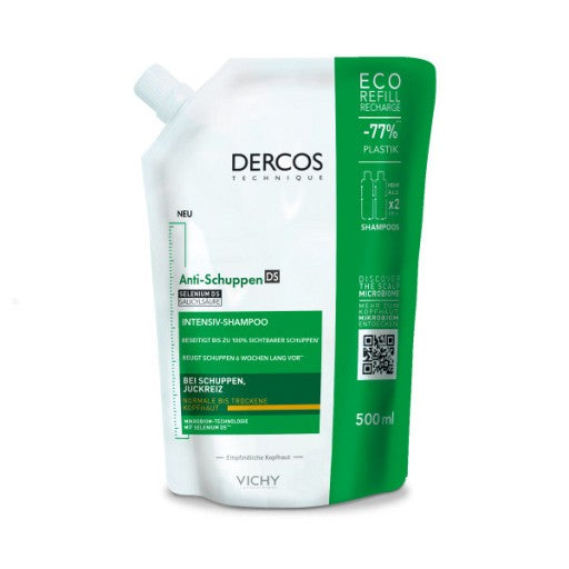 VICHY DERCOS REFILL ANTI-DANDRUFF SHAMPOO for dry hair