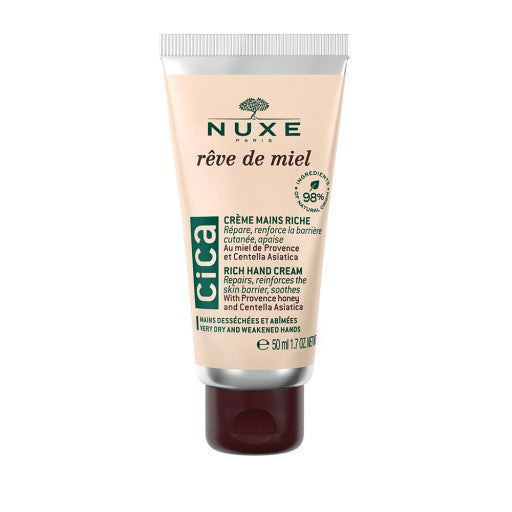 NUXE Rêve de Miel® CICA reparierende Handcreme bei angegriffenen Händen