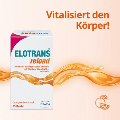 ELOTRANS reload Electrolyte powder with vitamins