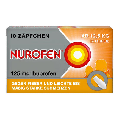NUROFEN® Junior 125 mg suppository