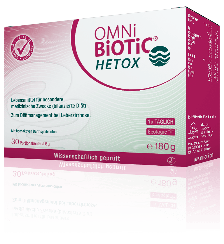 OMNi-BiOTiC® HETOX - Unterstützen Sie Ihre Lebergesundheit mit gezielten Probiotika