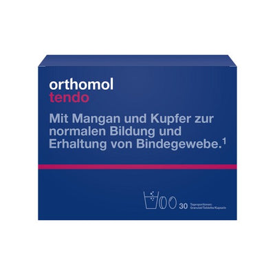 ORTHOMOL Tendo Granulat/Kapseln Kombipackung 30 Stück