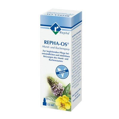 REPHA OS Mundspray - Frischer Atem und effektive Mundpflege für unterwegs