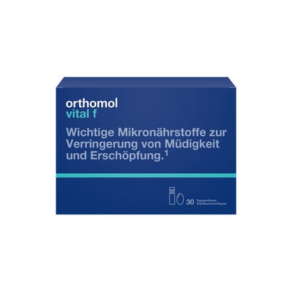 ORTHOMOL Vital F drinking bottles/capsules combination pack