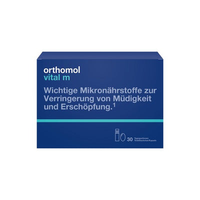 ORTHOMOL Vital M Trinkfläschchen/Kapseln Kombipackung