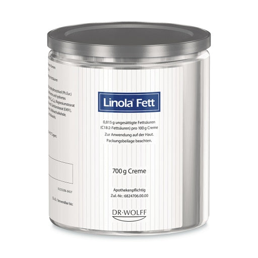 Linola Fett: Fettcreme für sehr trockene, rissige oder juckende Haut und bei Neurodermitis