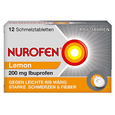NUROFEN orodispersible tablets Lemon for headaches 200mg