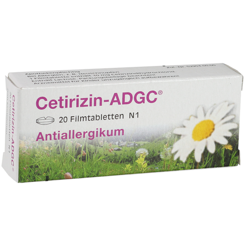 CETIRIZINE ADGC film-coated tablets