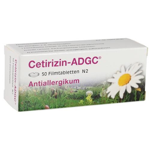 CETIRIZINE ADGC film-coated tablets