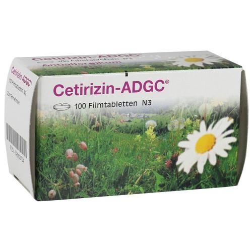 CETIRIZINE ADGC film-coated tablets