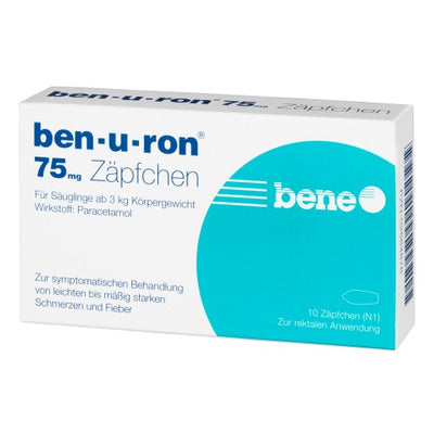 BEN-U-RON 75 mg suppositories