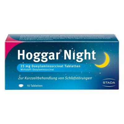 Hoggar Night Zur Kurzzeitbehandlung von Schlafstörungen 10 Tabletten 