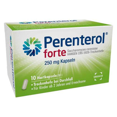 Perenterol® forte 250 capsules for diarrhea