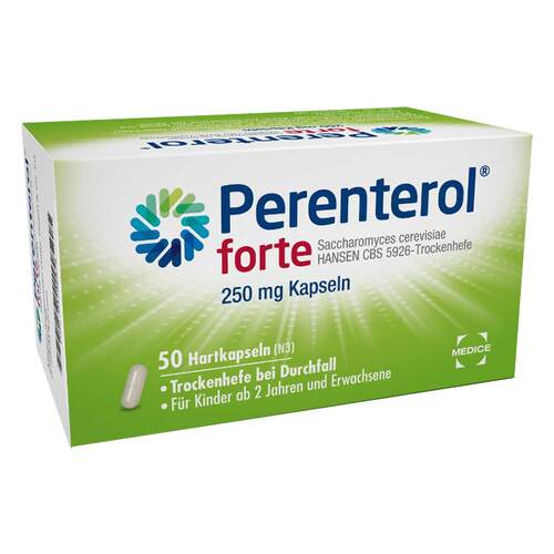 Perenterol® forte 250 capsules for diarrhea