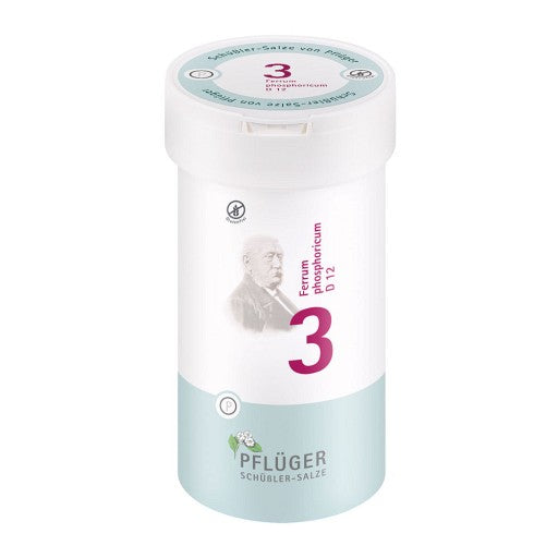 BIOCHEMIE Pfluger 3 Ferrum phosphoricum D 12 tablets