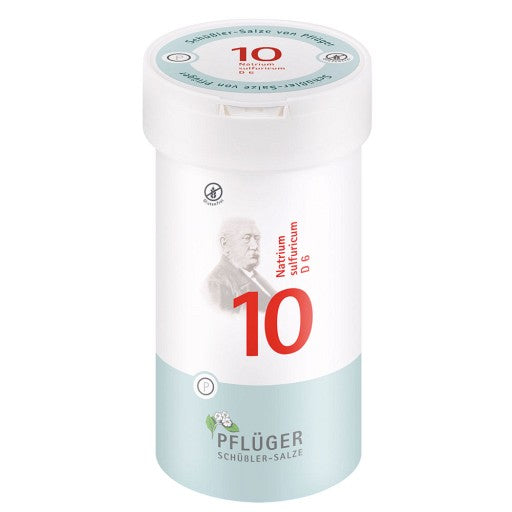 BIOCHEMIE Pflüger 10 Natrium sulfuricum D 6 Tabletten