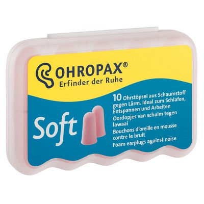 OHROPAX soft foam plugs - 10 pieces